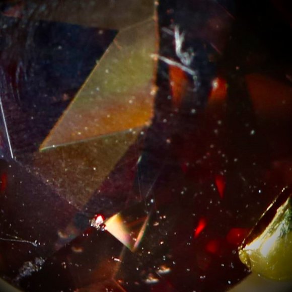 Color Change Garnet 4.10ct Solid 18K Gold Ring - Picture 7 of 12